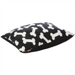 Bunty Boneo Cushion Dog Bed - Black